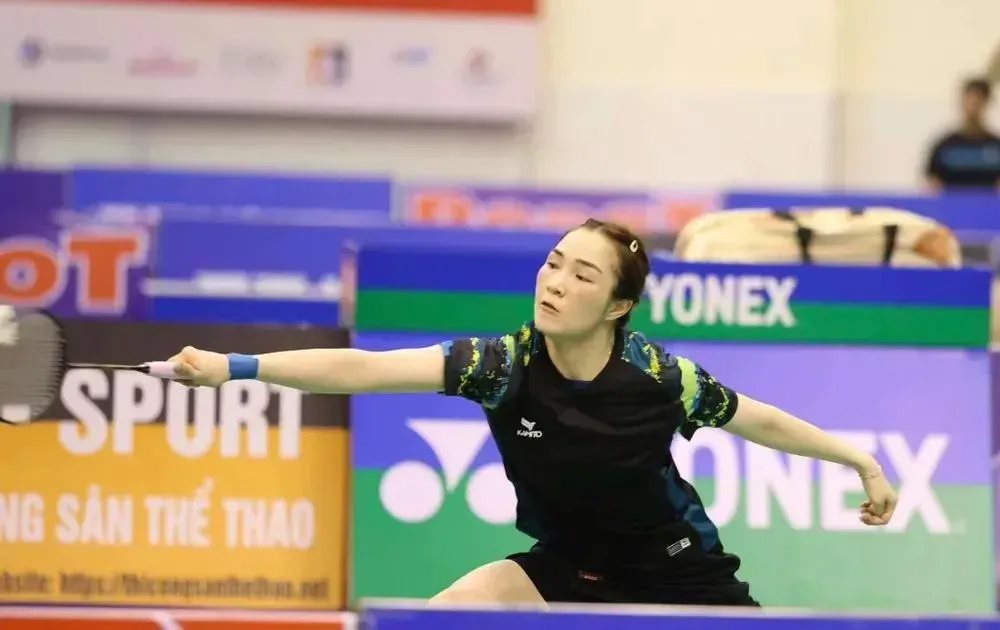 Vũ Thị Trang đã không vượt qua vòng sơ loại tại giải Đài Bắc Trung Hoa. Ảnh: DŨNG PHƯƠNG