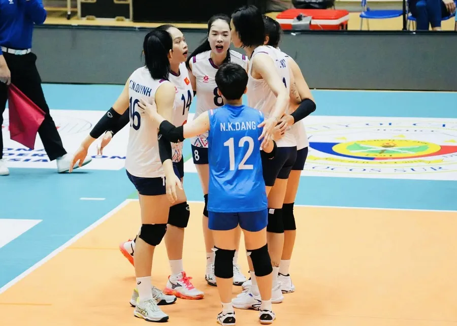 Đội tuyển bóng chuyền nữ Việt Nam chắc chắn sẽ tập trung để làm lại kết quả tốt hơn trong chặng 2 giải SEA V.Cup 2026. Ảnh: VFV