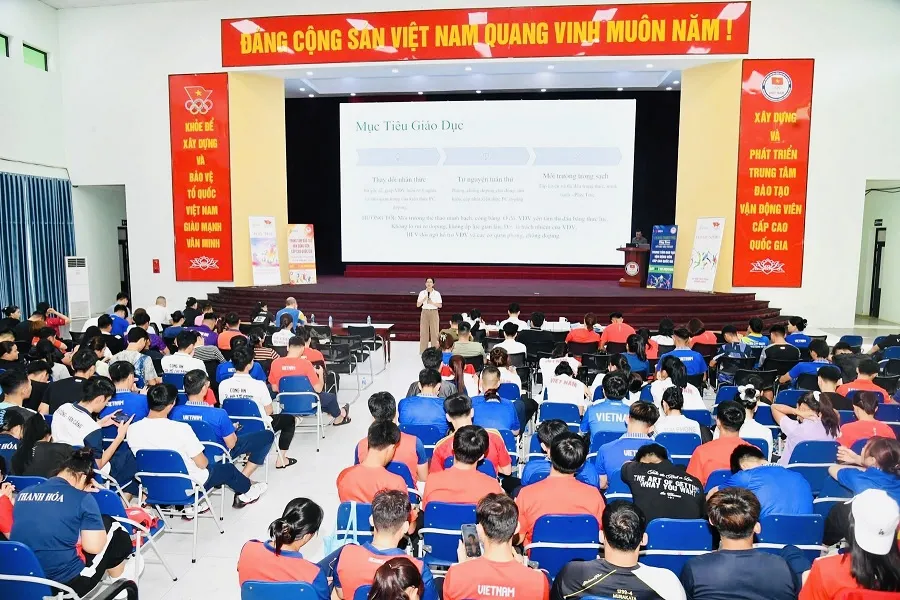 Trung tâm phòng, chống doping Việt Nam thực hiện đầy đủ các công tác về giáo dục, phổ cập và lấy mẫu kiểm tra doping theo các quy định. Ảnh: VADA