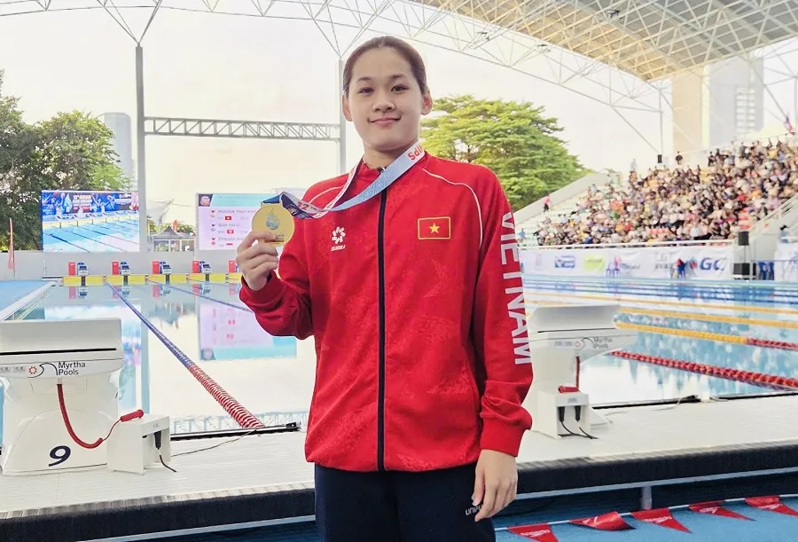 Nguyễn Thúy Hiền có suất dự Olympic trẻ 2026. Ảnh: MINH MINH
