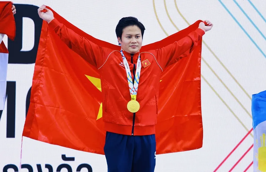 Nguyễn Văn Khánh Phong là niềm hy vọng giành huy chương tại ASIAD 20 - 2026 của TDDC Việt Nam. Ảnh: DŨNG PHƯƠNG