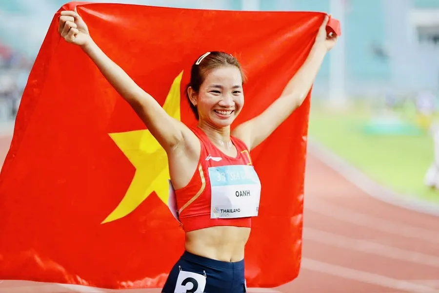 Tuyển thủ Nguyễn Thị Oanh sẽ dự ASIAD 20 tại Nhật Bản. Ảnh: DŨNG PHƯƠNG