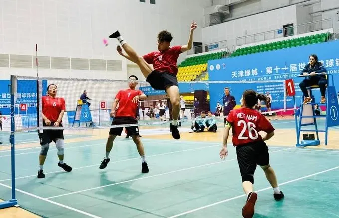 Đội tuyển đá cầu Việt Nam sẽ tập trung thi đấu để giành kết quả cao tại Giải vô địch thế giới 2026 (Ảnh: ĐÀO THÁI)