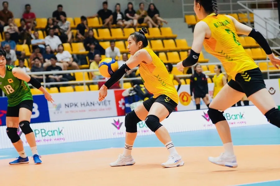 Đội nữ VTV Bình Điền Long An sẽ là thành phần nòng cốt của đơn vị Tây Ninh dự Đại hội thể thao toàn quốc lần thứ X-2026. Ảnh: VFV