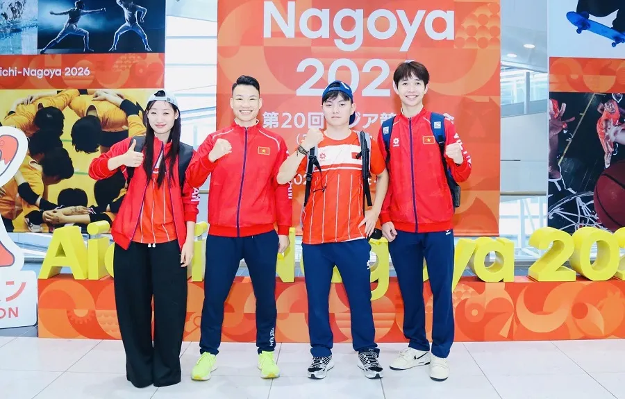 Võ sĩ wushu Việt Nam đang tự tin bước vào thi đấu ASIAD 20. Ảnh: LƯỢNG LƯỢNG