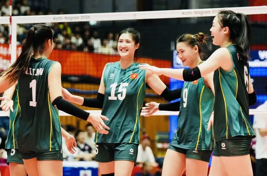 Đội tuyển bóng chuyền nữ Việt Nam không có kết quả tốt trước Indonesia. Ảnh: VFV