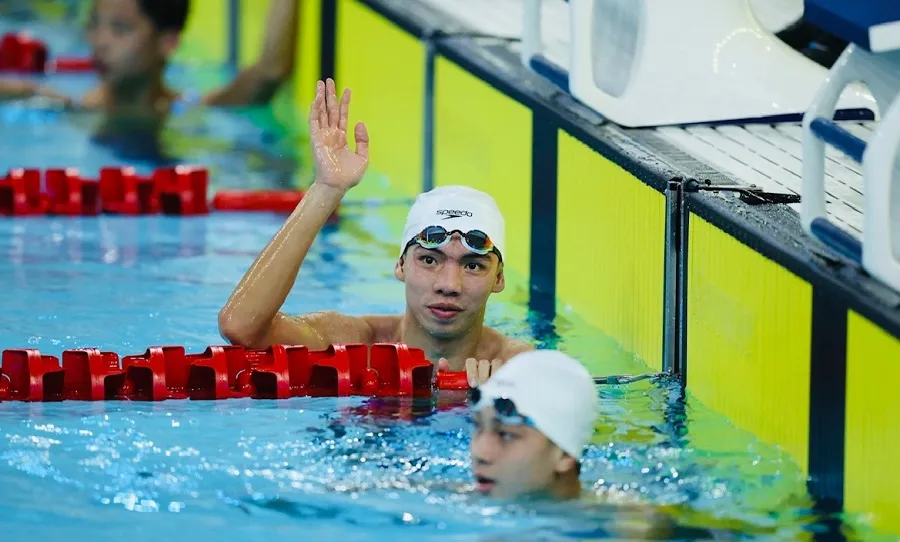 Nguyễn Huy Hoàng đã không có huy chương tại kỳ ASIAD 20. Ảnh: DŨNG PHƯƠNG
