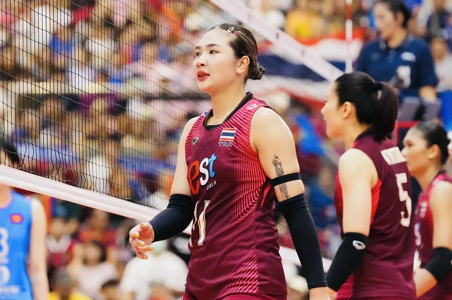 Chủ công Sasipaporn dự kiến sẽ dự vòng 2 Giải vô địch quốc gia các câu lạc bộ 2026 tại Việt Nam. Ảnh: SAVA