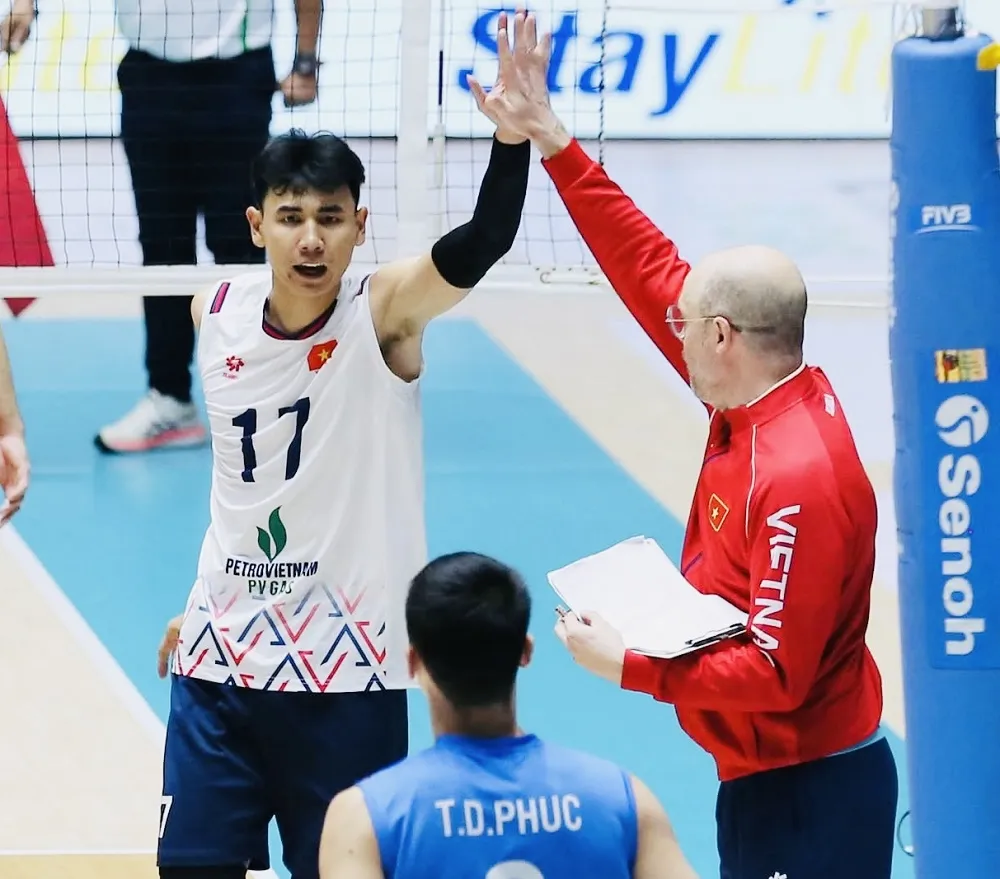 Ngọc Thuân được Ban huấn luyện tin tưởng sẽ đạt phong độ cao tại ASIAD 20. Ảnh: SAVA