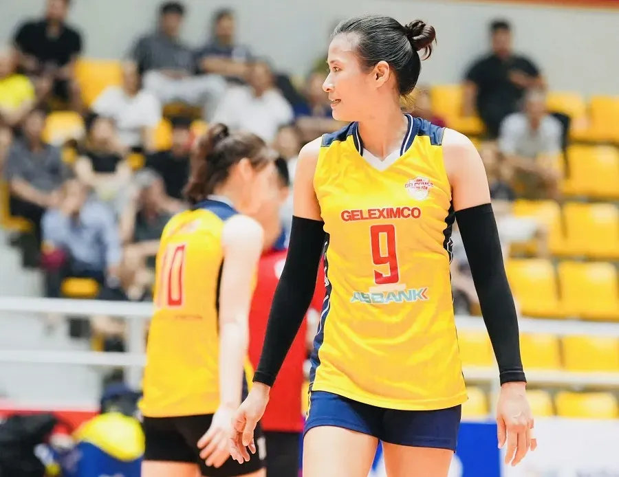 Đội nữ Hưng Yên dự kiến không thuê ngoại binh tại vòng 2. Ảnh: VFV