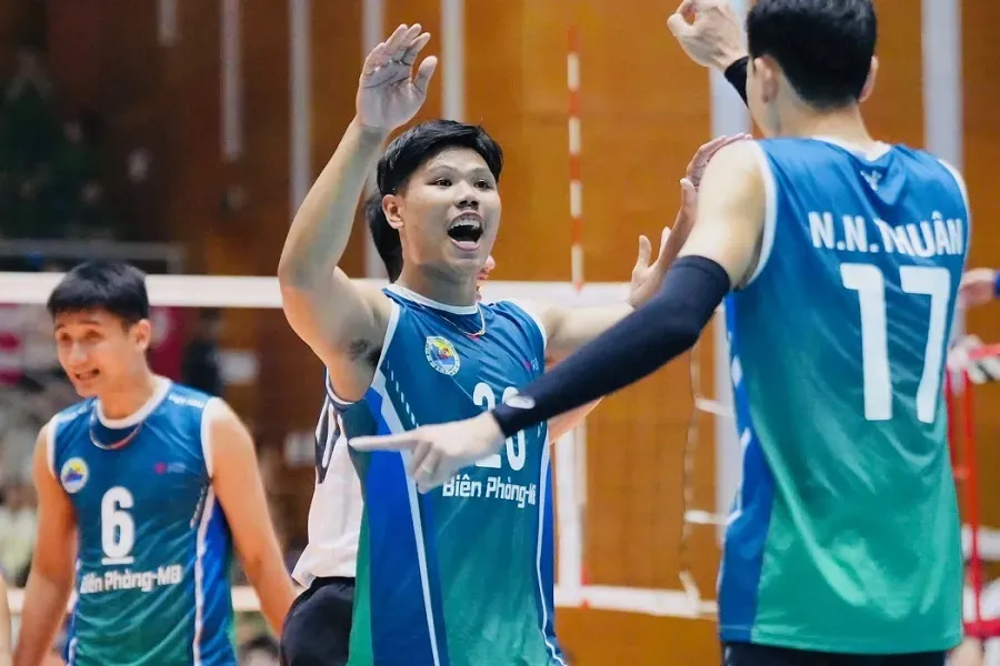 Ngoại binh Thái Lan Jakkrit Thanomnoi sẽ tiếp tục thi đấu cho đội Biên Phòng MB. Ảnh: VFV