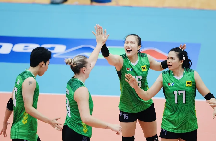 Đội VTV Bình Điền Long An sẽ chơi trận quan trọng gặp Hóa chất Đức Giang ngày hôm nay. Ảnh: DŨNG PHƯƠNG