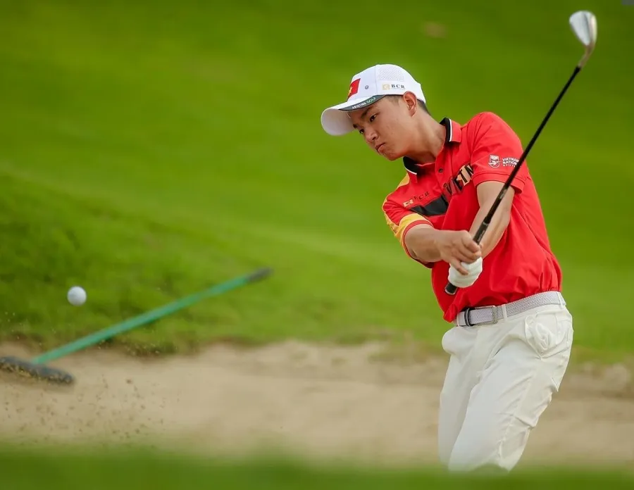 Golfer Nguyễn Anh Minh sẽ không dự Đại hội thể thao toàn quốc lần thứ X-2026. Ảnh: VGA