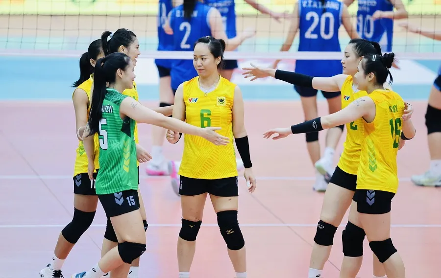 Đội nữ VTV Bình Điền Long An tiếp tục vào bán kết giải năm nay. Ảnh: DŨNG PHƯƠNG