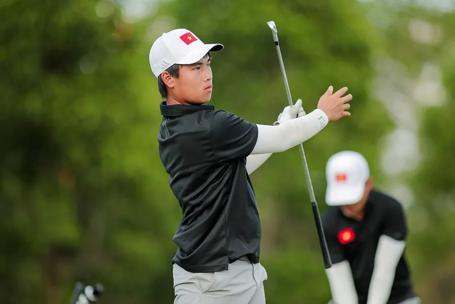Golf thủ Hồ Anh Huy là 1 trong 3 đại diện của Việt Nam thi đấu Giải vô địch nghiệp dư châu Á - Thái Bình Dương 2026