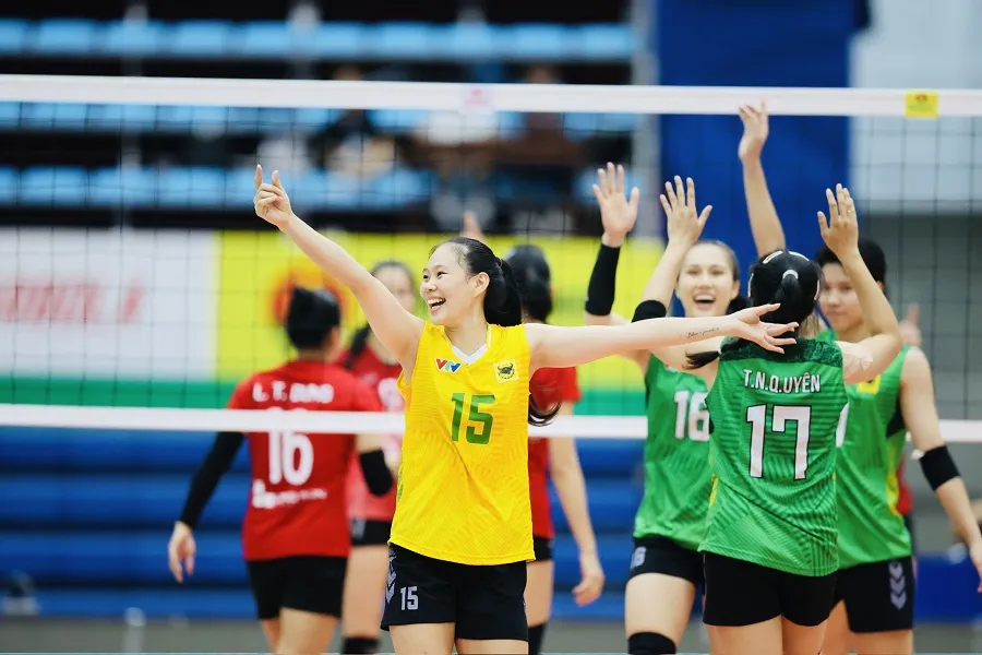 Đội nữ VTV Bình Điền Long An sẽ thi đấu cho đoàn thể thao Tây Ninh tại Đại hội năm nay. Ảnh: DŨNG PHƯƠNG
