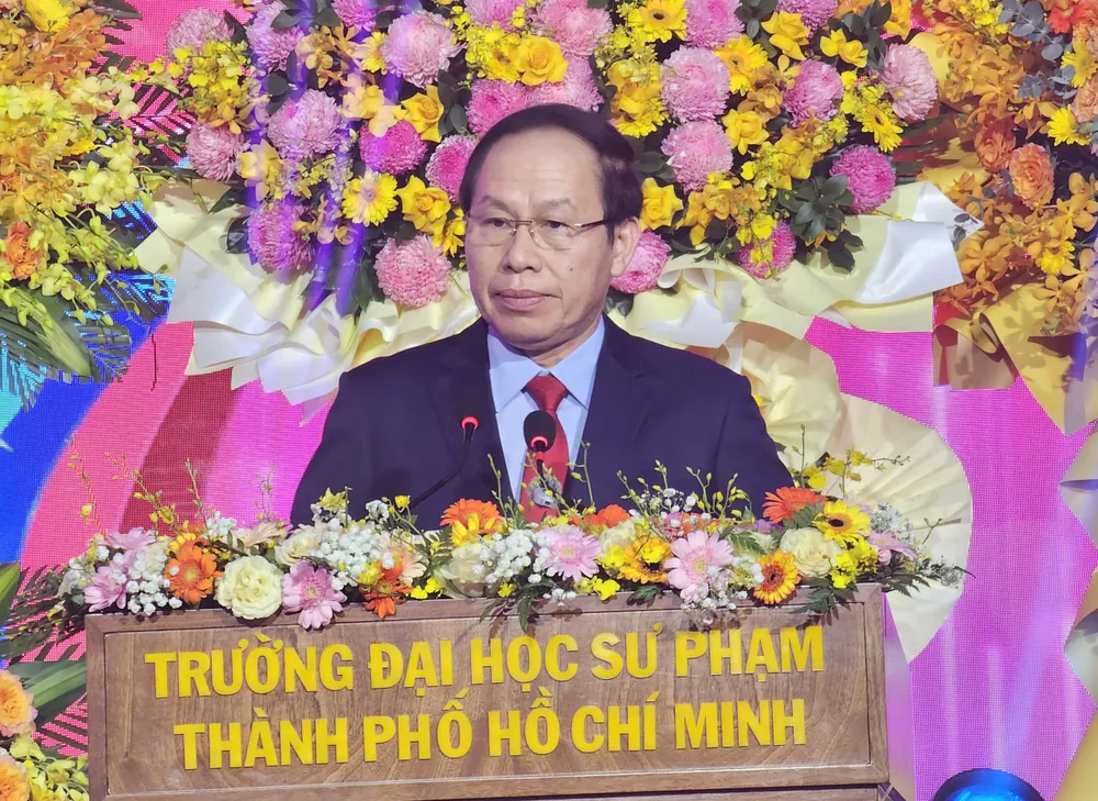 Phó Thủ tướng Lê Tiến Châu phát biểu tại sự kiện.