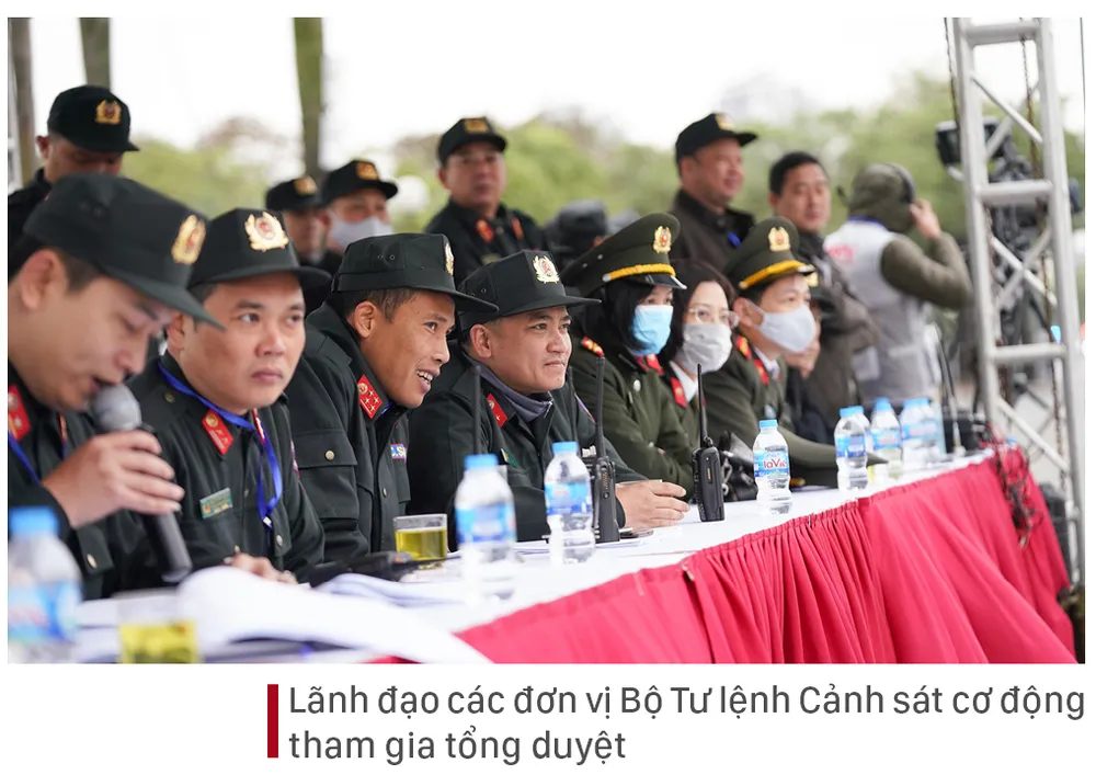 Các lực lượng tổng duyệt phương án bảo vệ Đại hội Đảng lần thứ XIII ảnh 8