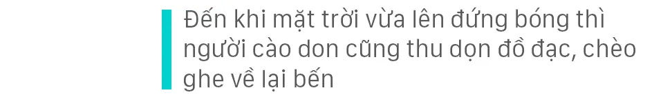 Dầm mình cào don dưới sông Trà Khúc ảnh 18