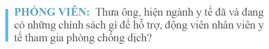 Đảm bảo chăm lo cho lực lượng y tế tuyến đầu ảnh 2