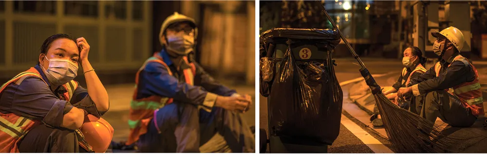 Lặng lẽ tiếng chổi những đêm giãn cách ảnh 8