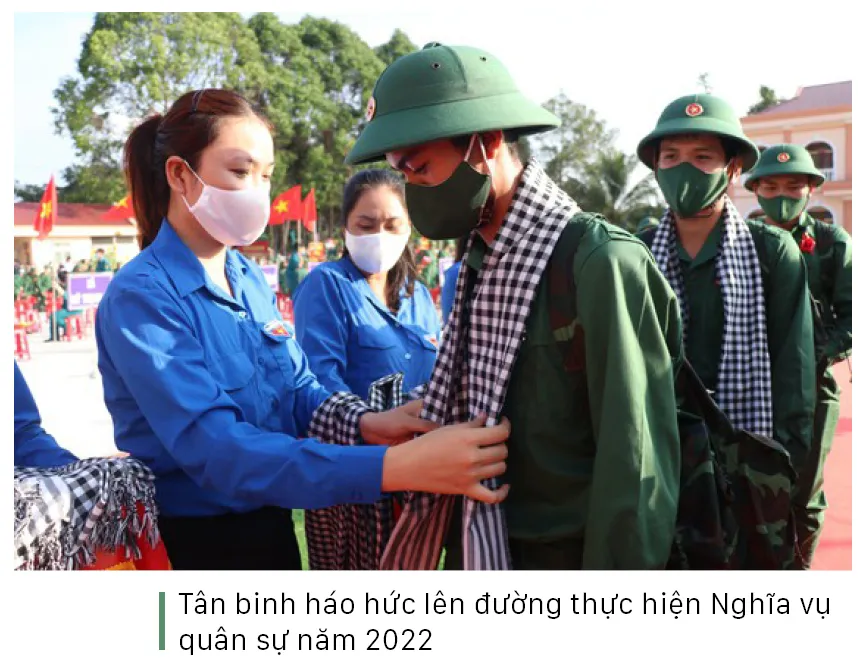 Thanh niên cả nước nô nức lên đường tòng quân ảnh 44