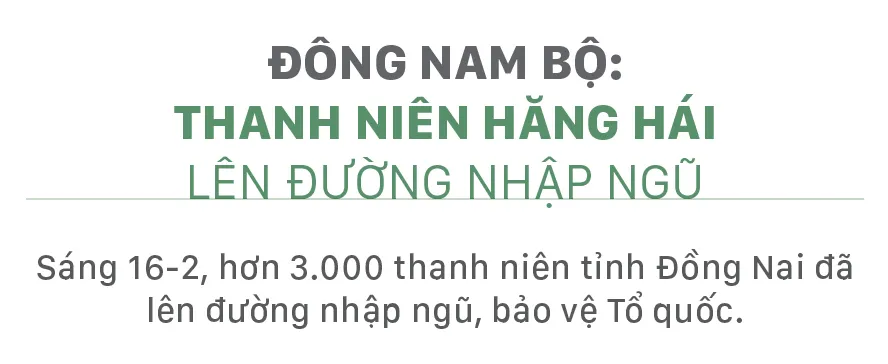 Thanh niên cả nước nô nức lên đường tòng quân ảnh 53