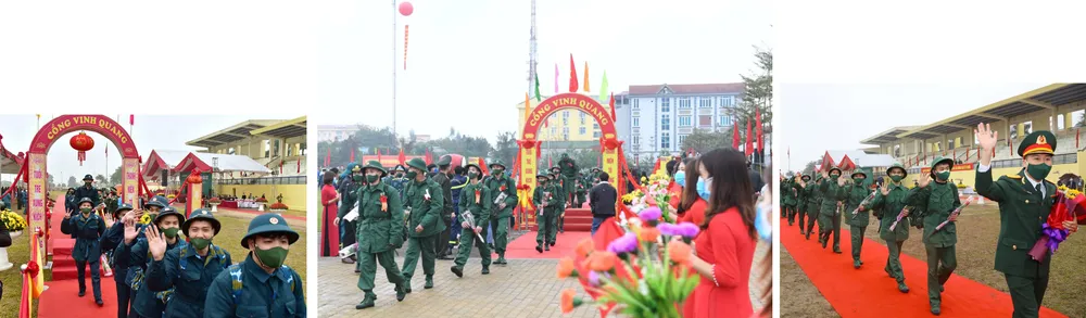 Thanh niên cả nước nô nức lên đường tòng quân ảnh 30