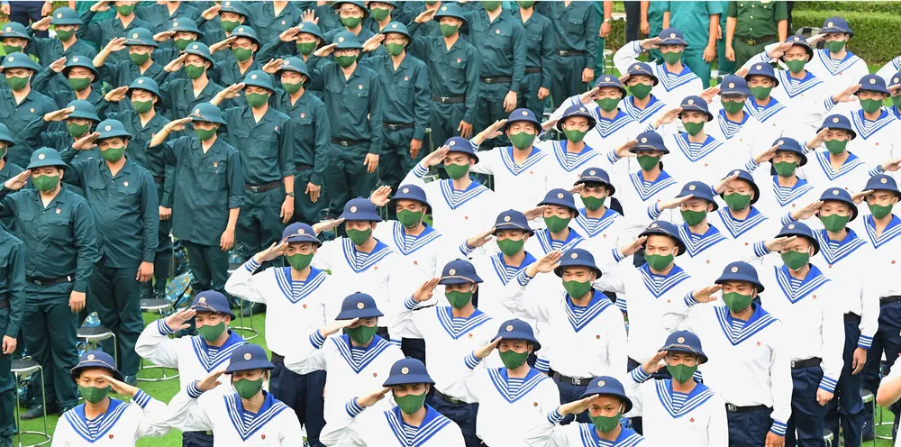 Thanh niên cả nước nô nức lên đường tòng quân ảnh 7