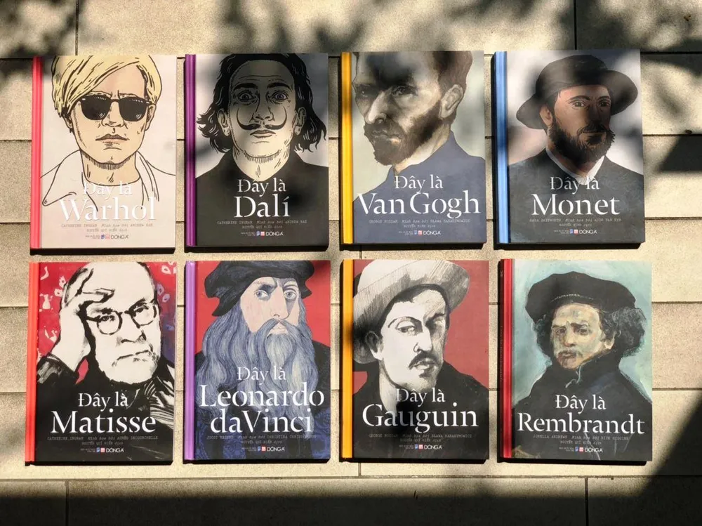 Ra mắt bộ sách về 8 danh họa vĩ đại của thế giới  ảnh 1