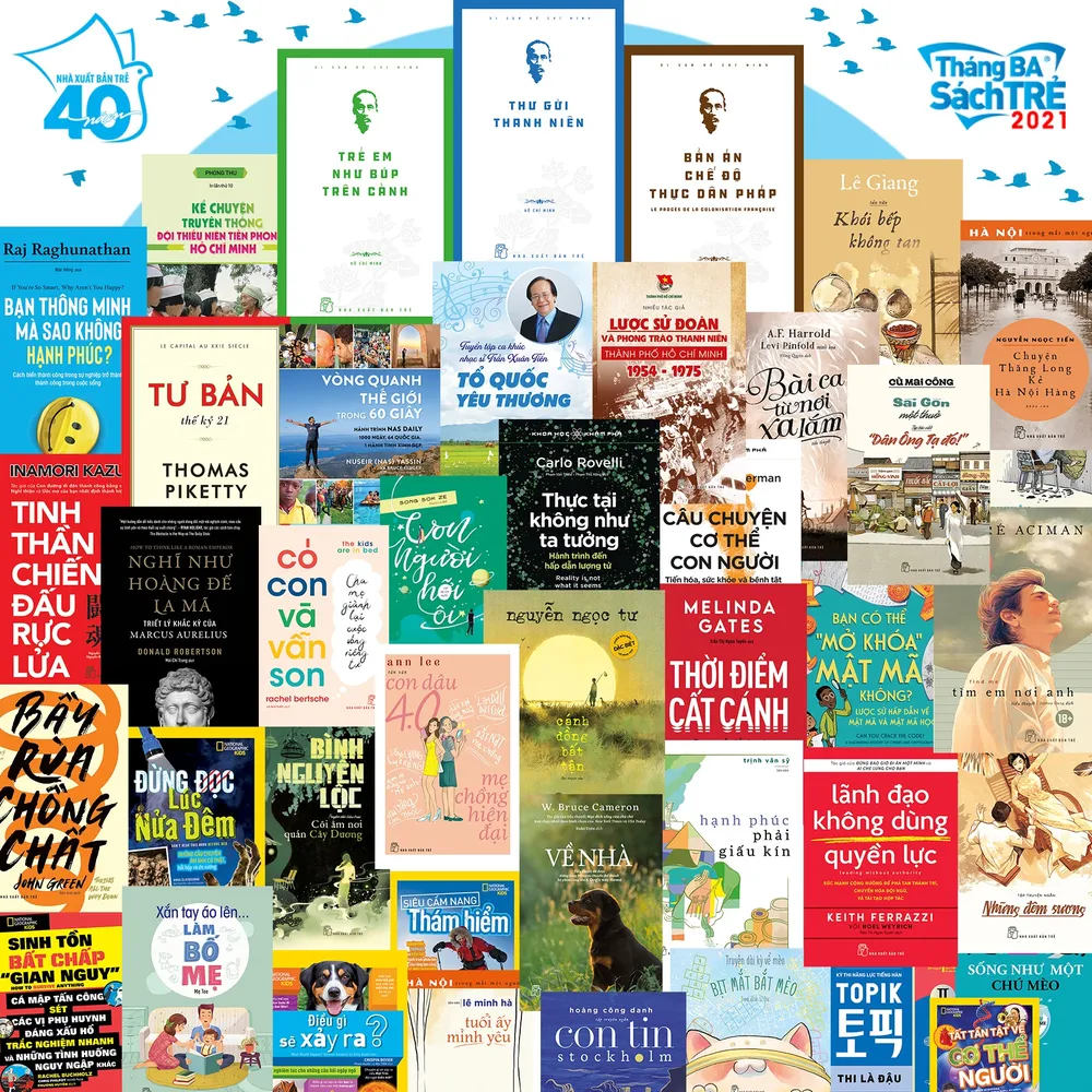 Gần 150 tựa sách đặc sắc tại “Tháng ba sách Trẻ” ảnh 1