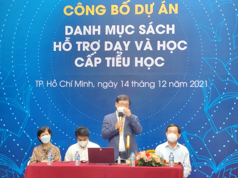 Công bố dự án “Danh mục sách hỗ trợ dạy và học cấp Tiểu học” ảnh 1