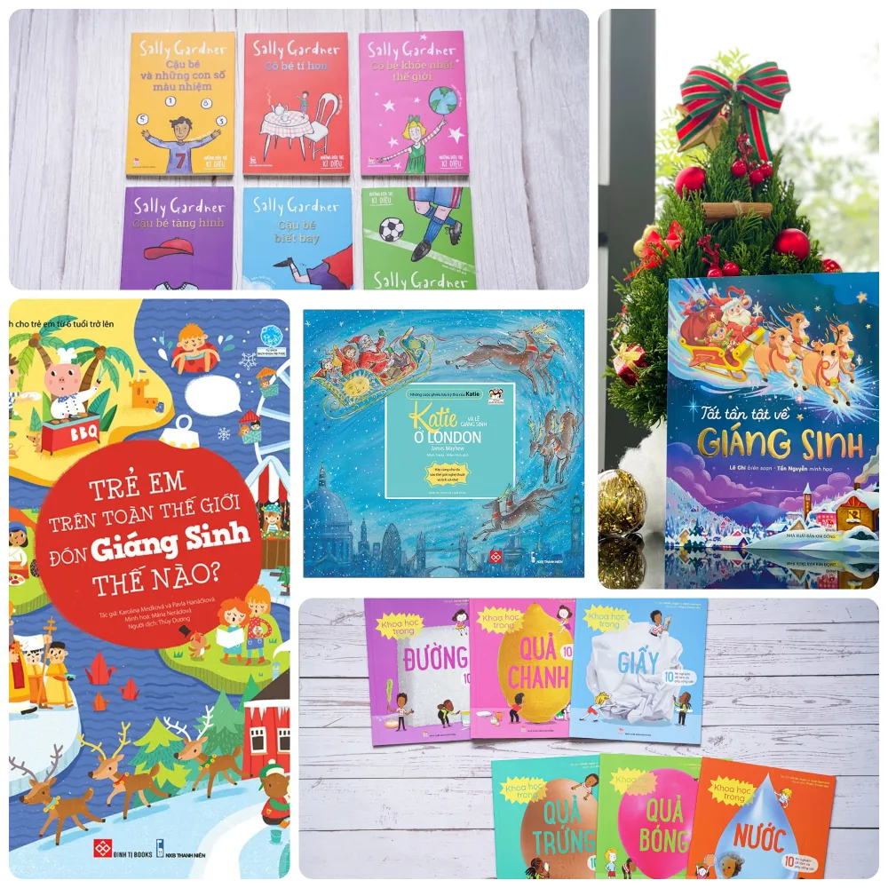 Sôi động sách Giáng sinh cho trẻ ảnh 1