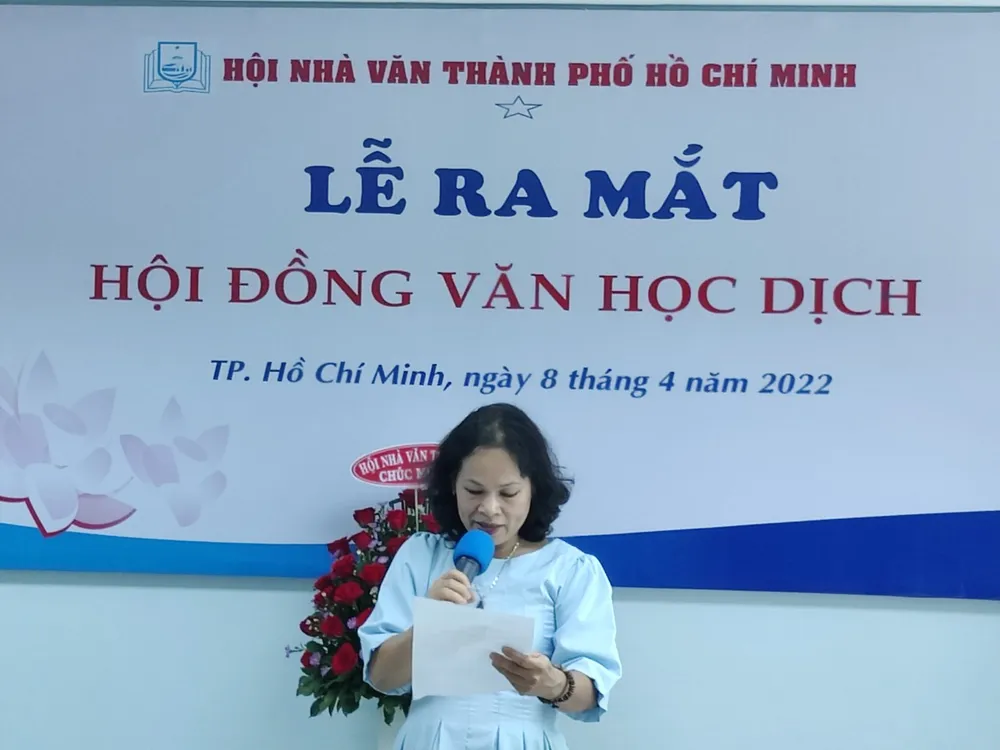 Hội Nhà văn TPHCM ra mắt Hội đồng Văn học dịch ảnh 1