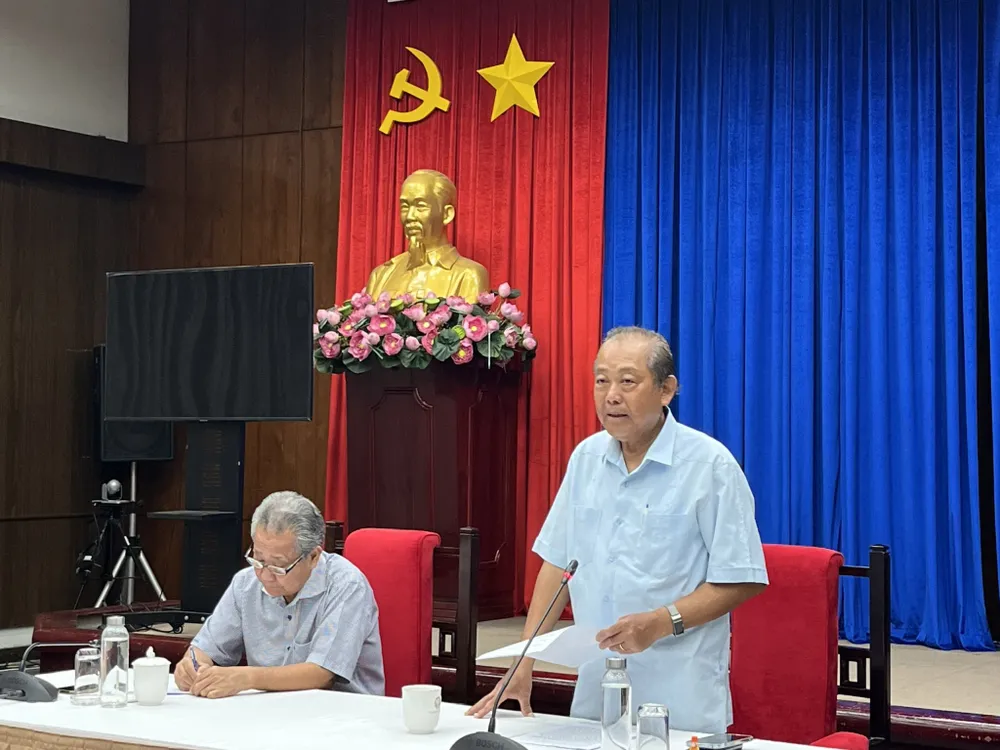 Ban Liên lạc học sinh miền Nam trao đổi về đề án xây dựng Bảo tàng Tập kết ảnh 1