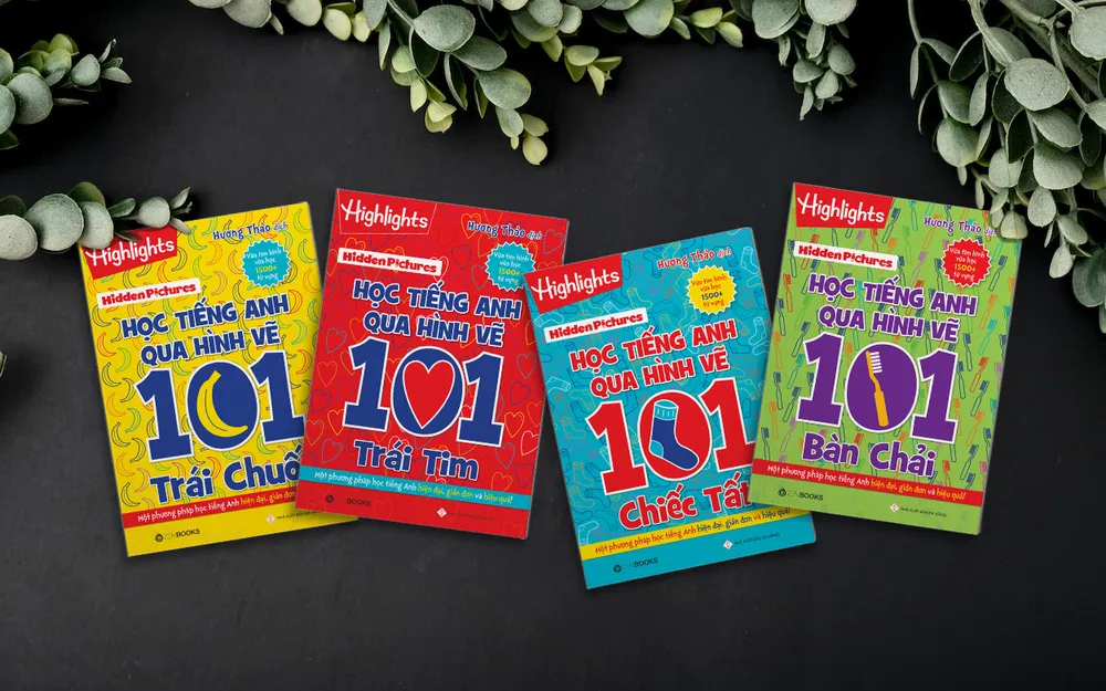  Thư giãn, tạo cảm hứng học tiếng Anh với bộ sách tranh song ngữ “Hidden Pictures“ ảnh 1