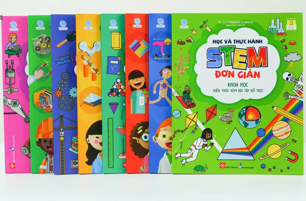 Ra mắt bộ sách “Học và thực hành STEM đơn giản” dành cho thế hệ Gen Alpha ảnh 1