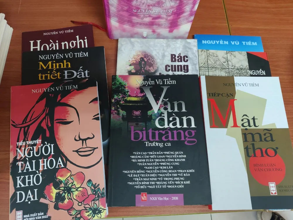 Một số tác phẩm của cố nhà thơ Nguyễn Vũ Tiềm Một số tác phẩm của cố nhà thơ Nguyễn Vũ Tiềm
