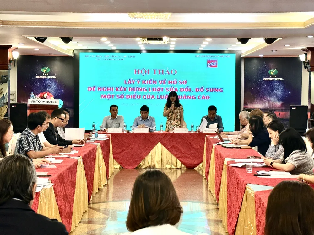 Hội thảo có sự tham dự của nhiều đại diện là thành viên, hội viên của Hiệp hội Quảng cáo, các chủ quảng cáo, doanh nghiệp kinh doanh dịch vụ quảng cáo