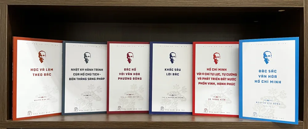 Một số ấn phẩm vừa ra mắt trong Tủ sách Di sản Hồ Chí Minh