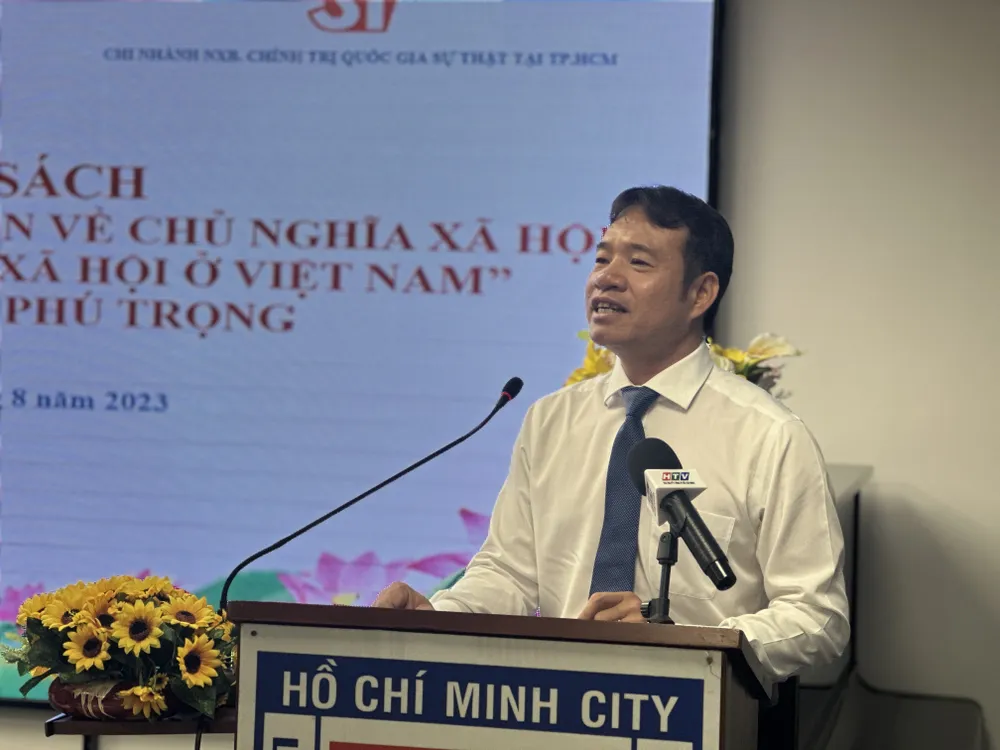 TS Thân Ngọc Anh chia sẻ tại chương trình