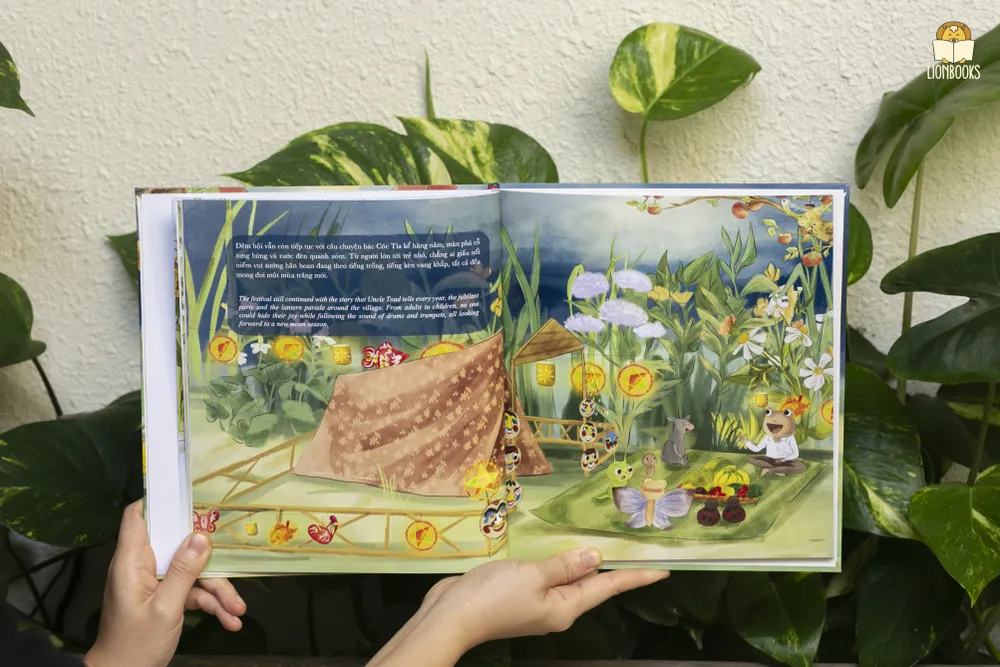 Những hình ảnh trong tác phẩm đậm chất thuần Việt, được thể hiện bởi hoạ sĩ Thanh Phan