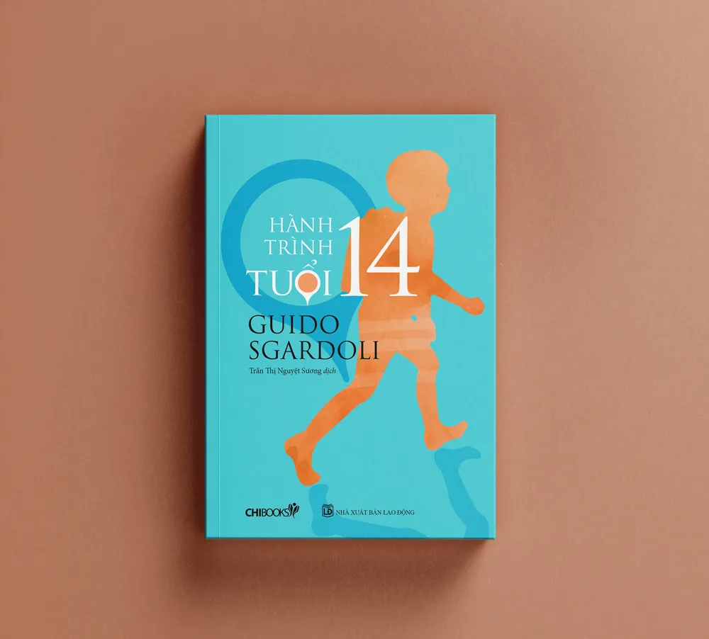 Bìa tác phẩm "Hành trình tuổi 14" của nhà văn Guido Sgardoli