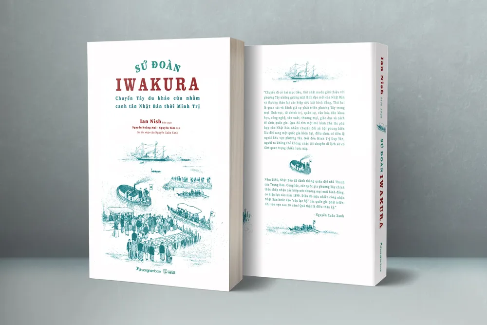 Ấn phẩm "Sứ đoàn Iwakura" vừa ra mắt bạn đọc, do Phương Nam Book liên kết với NXB Thế giới ấn hành