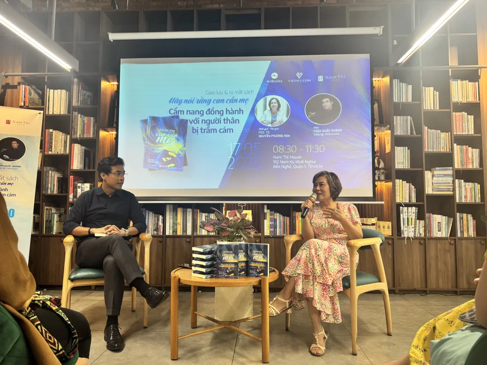 Quyển sách hứa hẹn mang đến cái nhìn lạc quan và tích cực hơn đối với căn bệnh trầm cảm .JPG