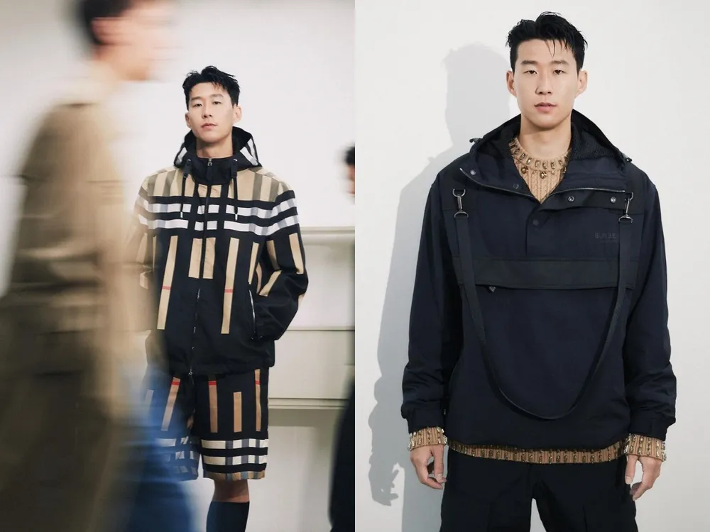 Son Heung-min cực 'bảnh' khi làm đại sứ thương hiệu Burberry ảnh 1