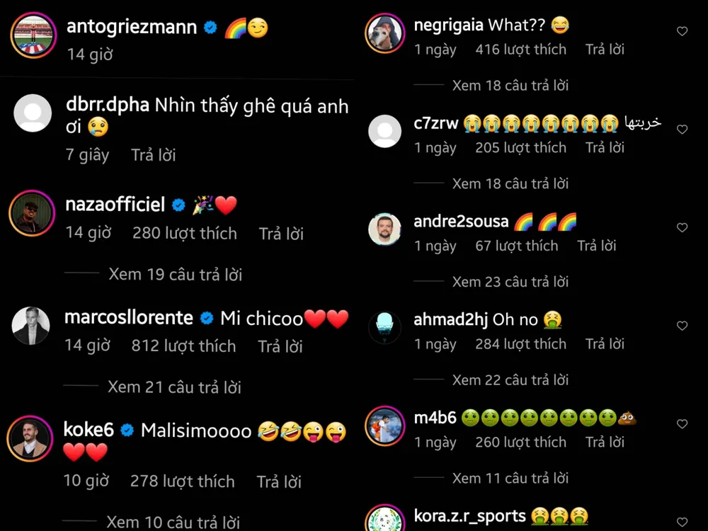 Griezmann khoe tóc mới, fan chê: 'Nhìn thấy ghê!' ảnh 1