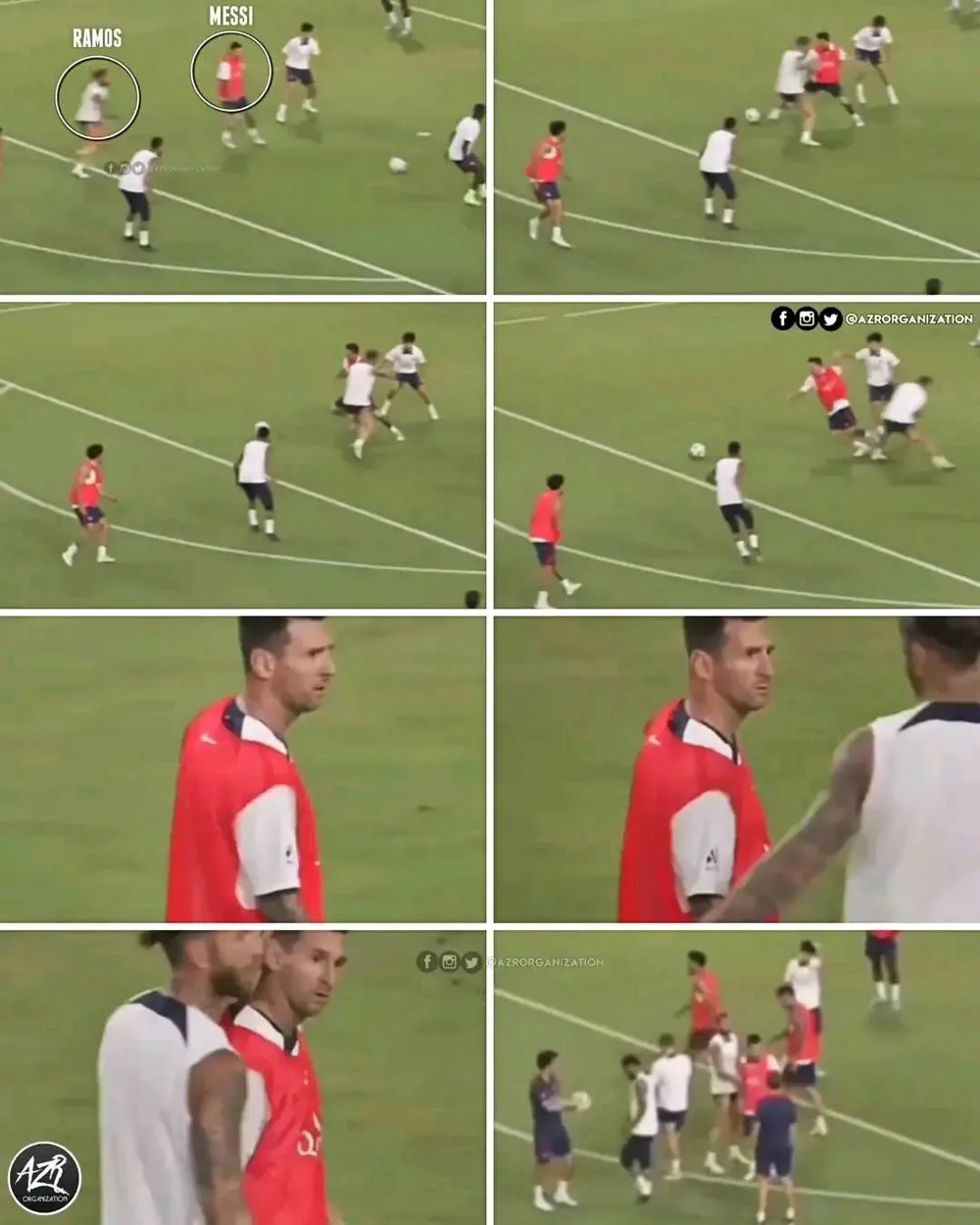 Messi phủ nhận tin đồn 'giận' Sergio Ramos ảnh 1