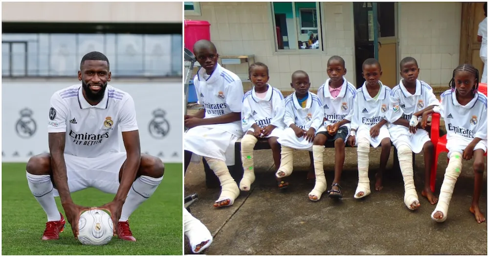 World Cup 2022 giàu lòng nhân ái của Antonio Rudiger ảnh 1