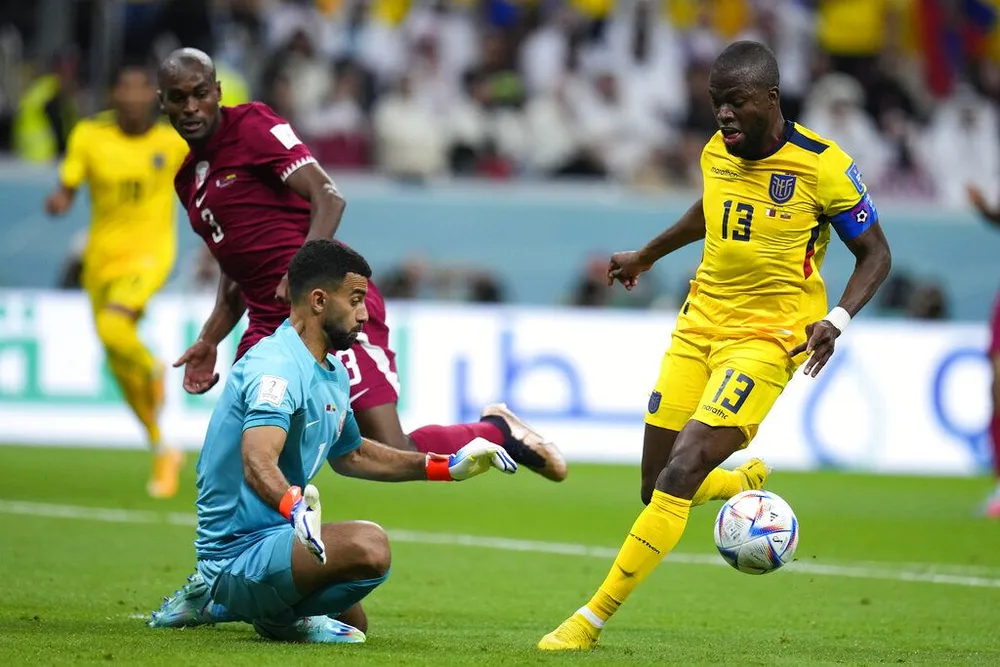 Suýt có ẩu đả trong trận khai mạc World Cup 2022 ảnh 1